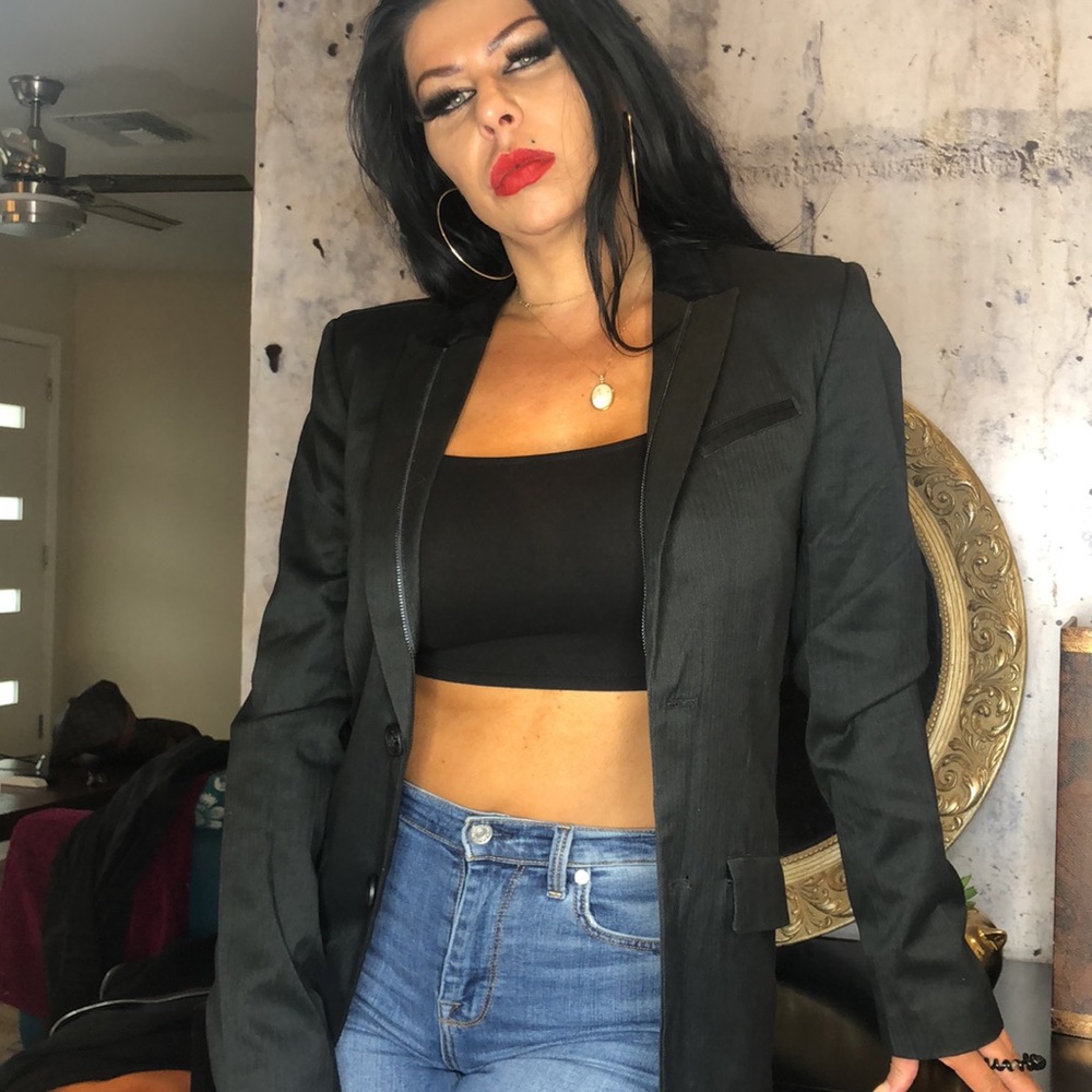 Guess black jacket